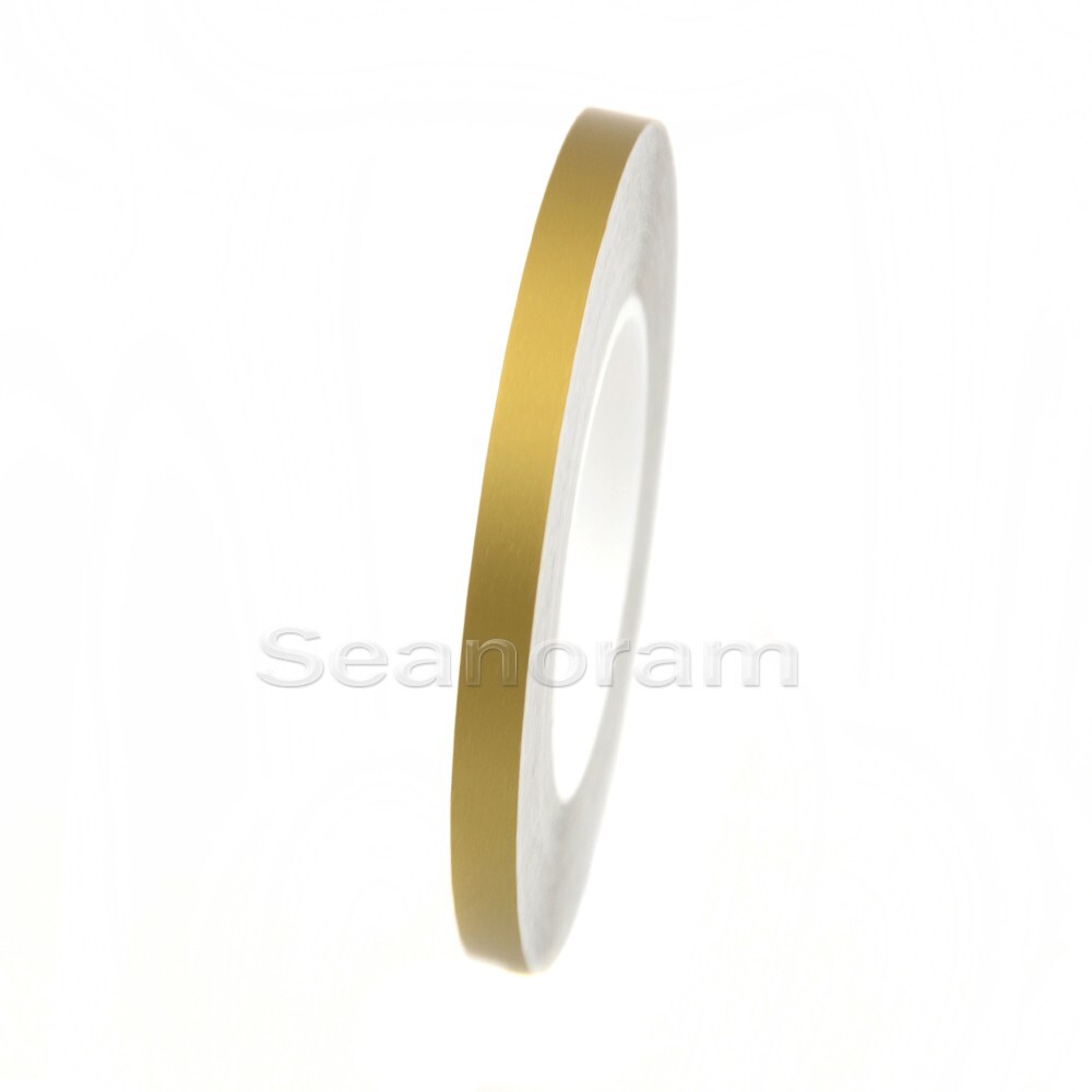1/5" 5mm Matte Gold DIY Home Shop Bar Pinstriping Pin Stripe Decal Vinyl Sticker