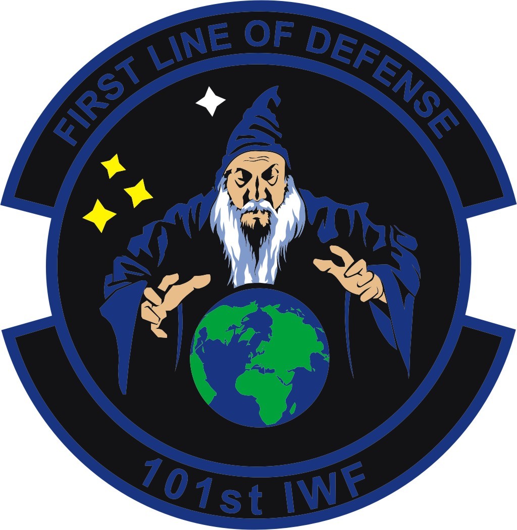 U.S. Air Force 101st IWF Wall Vinyl Decal Sticker Military