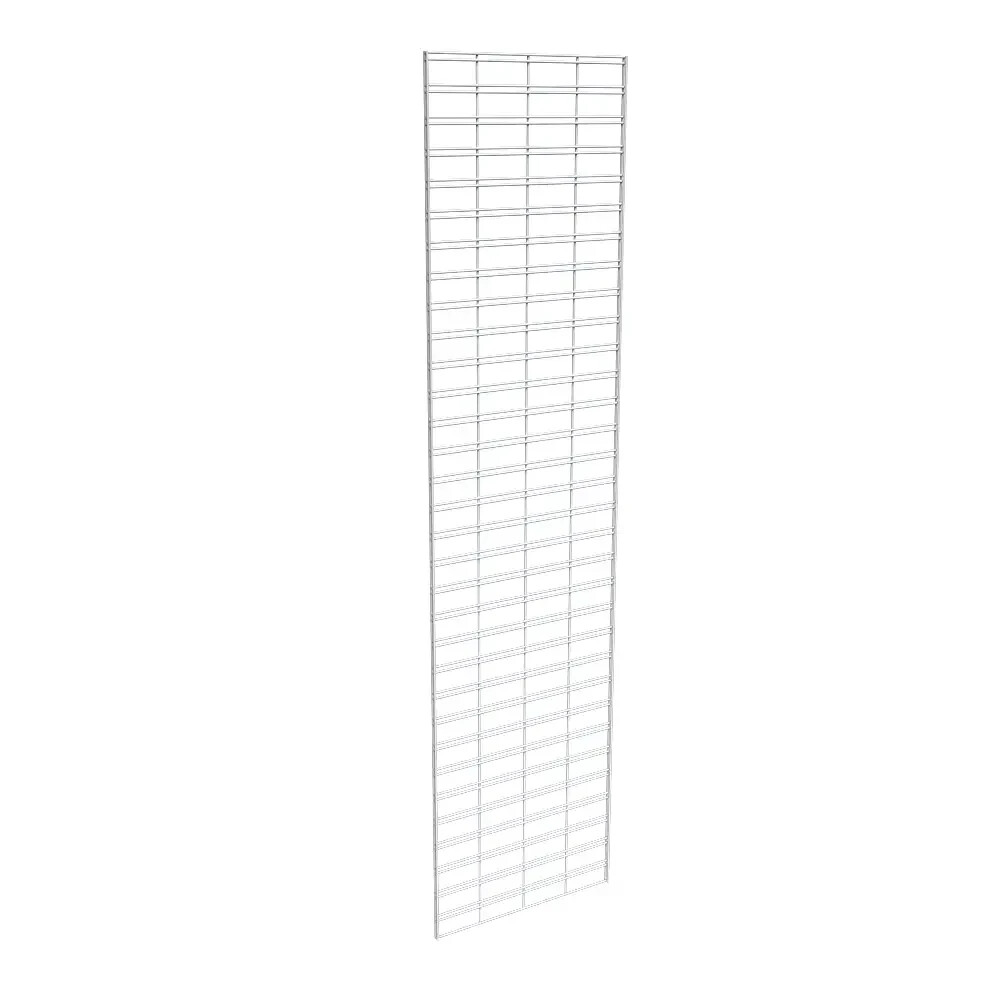 2' W x 8' H Slatgrid Panels – White Econoco P3STG28W (Pack of 3)