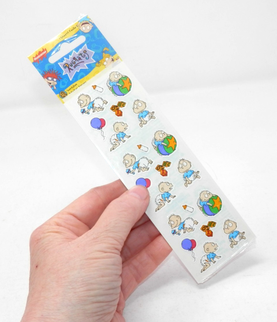 Sandy Lion RUGRATS Nickelodeon Stickers Decal Vintage 1997 Tommy Pickles SEALED
