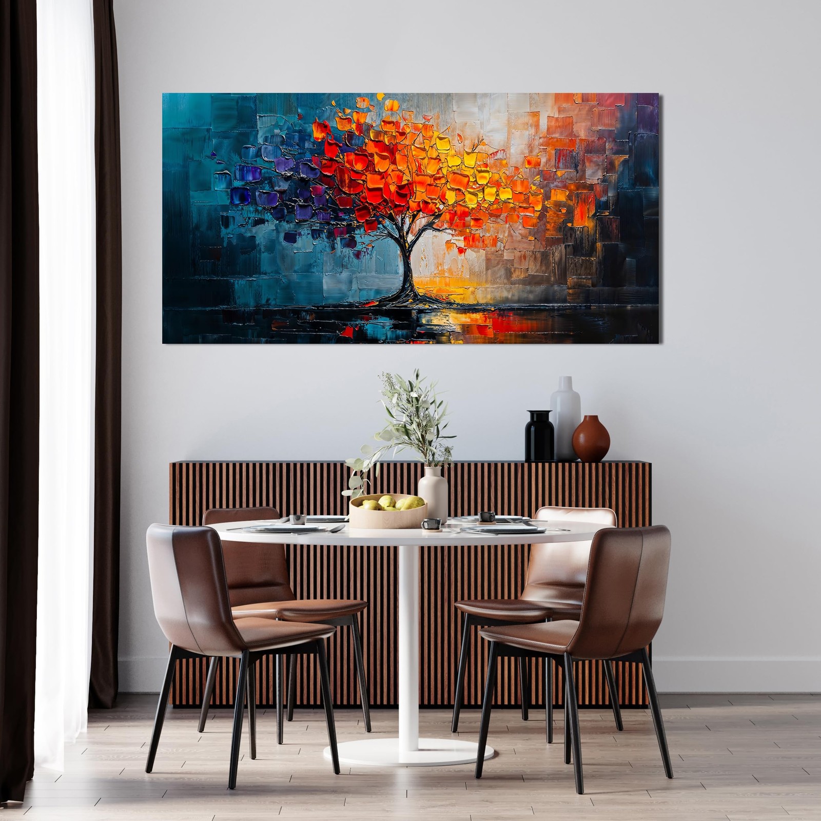 Canvas Wall Art Decor Modern Wall Art Pictures for Living Room Tree of Life W…