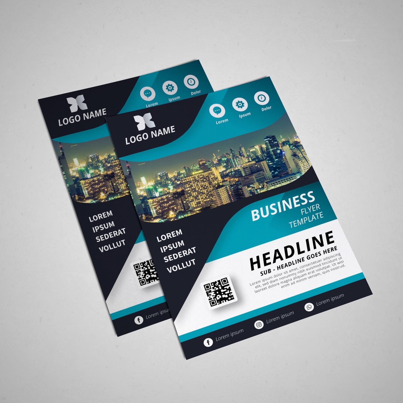 Premium Custom Flyers – Business, Event & Promotional | 100 lb. Gloss Paper