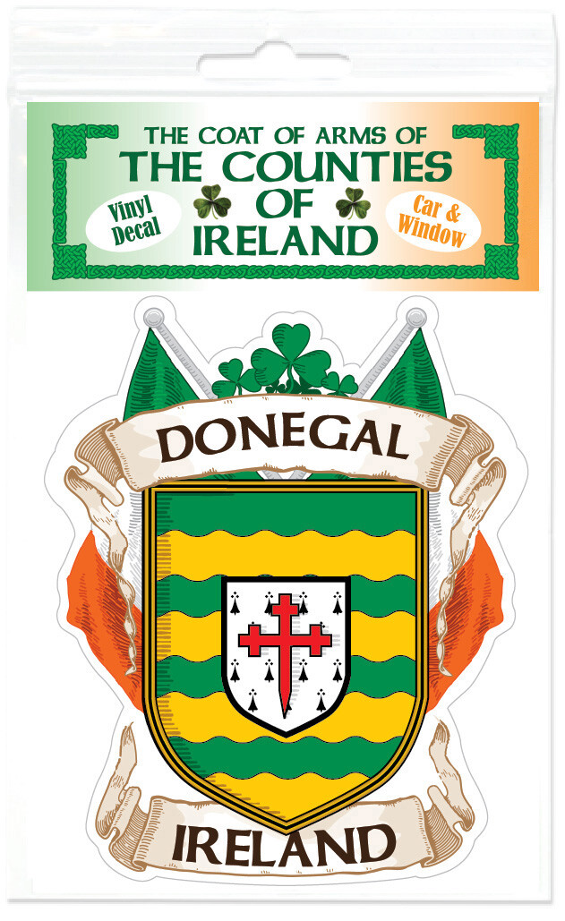 County Donegal Ireland Irish Decal Sticker