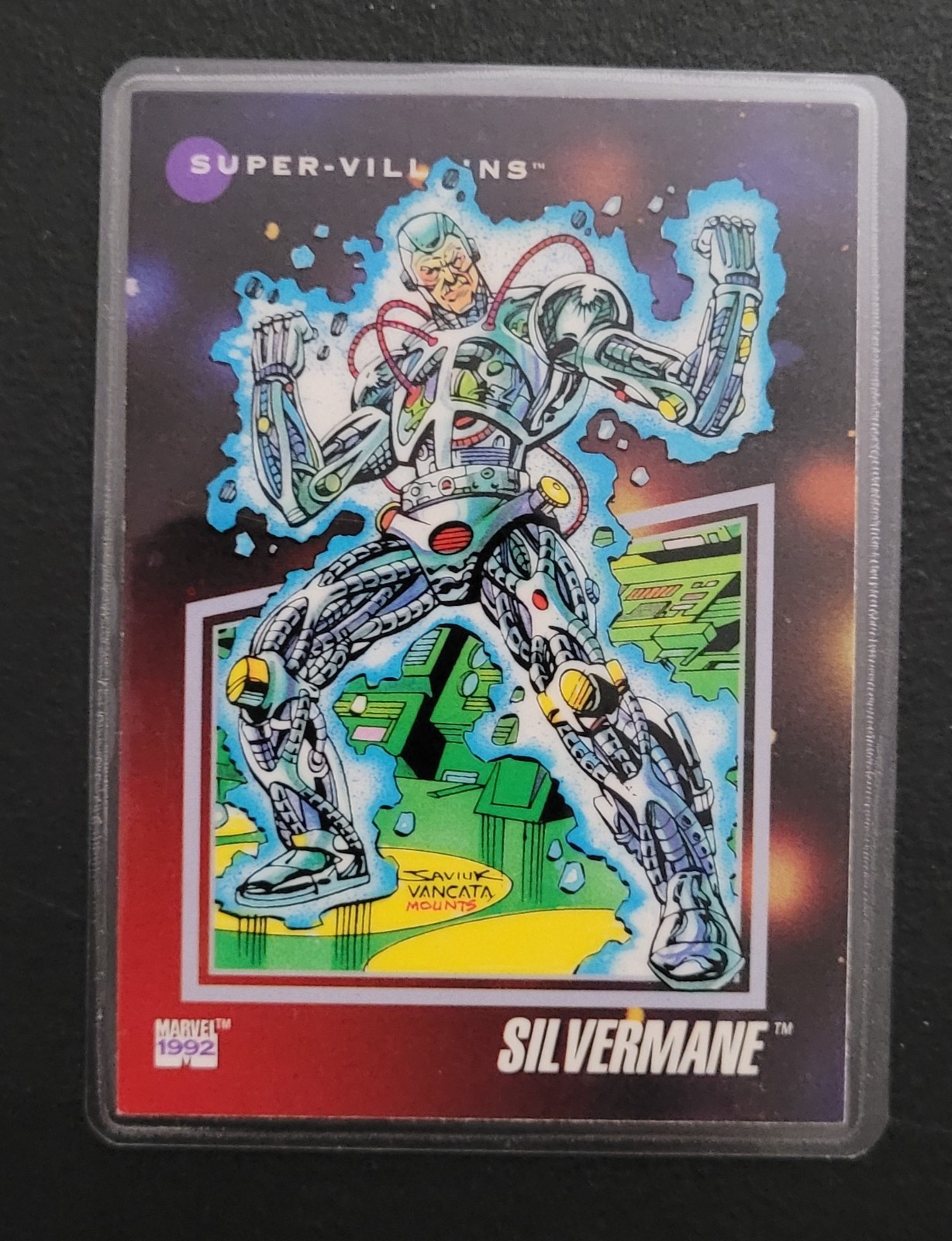 1990's Impel Marvel Univ Super Villains Fridge/Locker/Cabinet Laminated Magnet