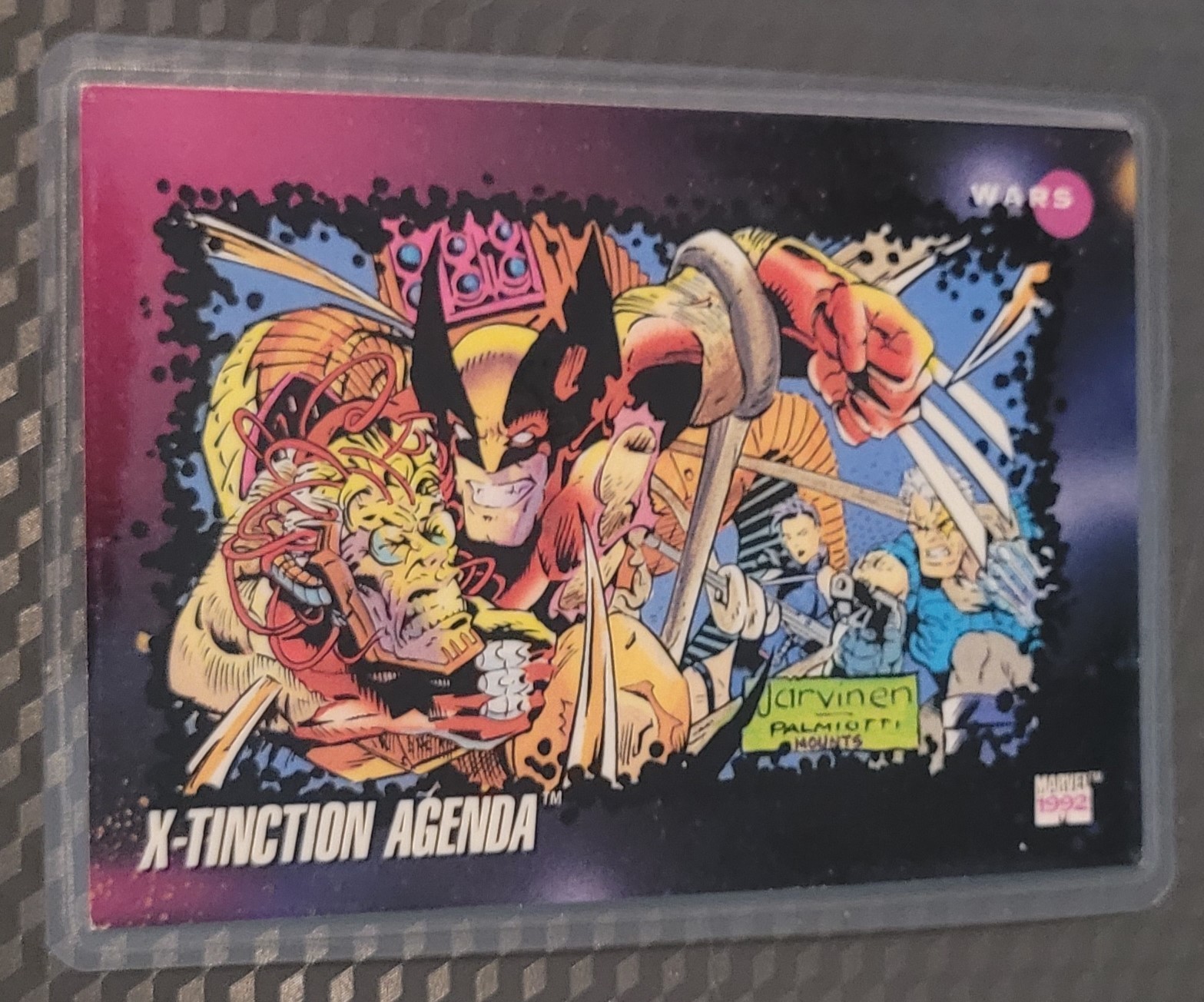 1990's Marvel Universe WARS Fridge/Locker/Cabinet Laminated Magnet Comic books