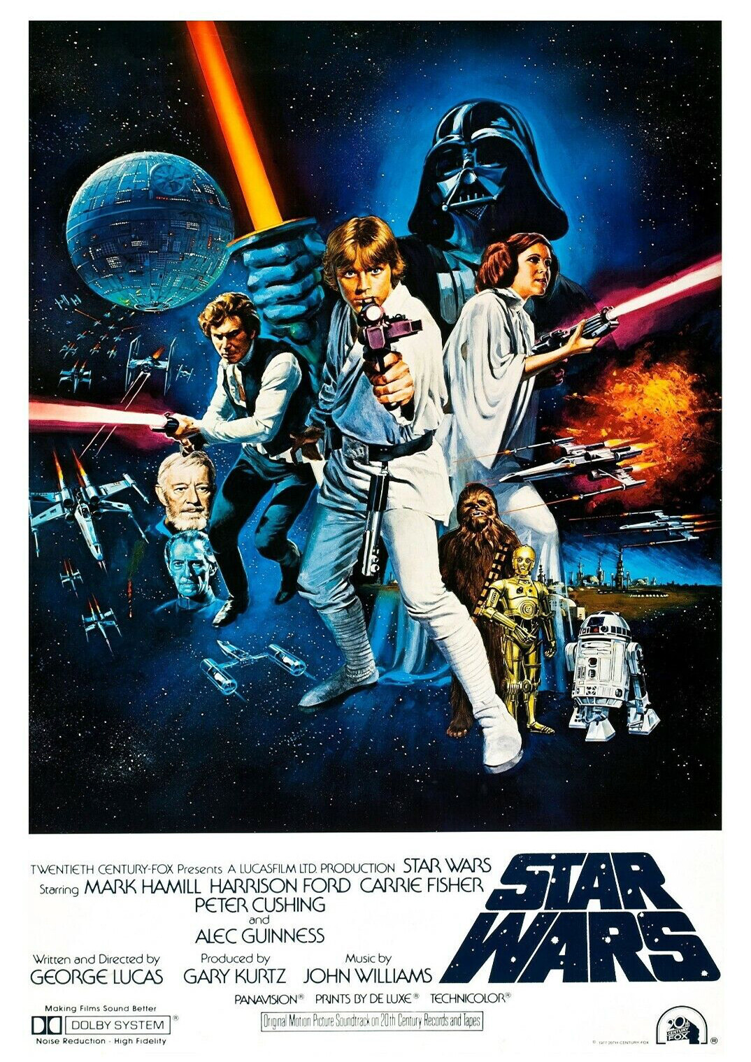 Poster Star Wars A New Hope Empire Strikes Back Return Of The Jedi Film Cinema