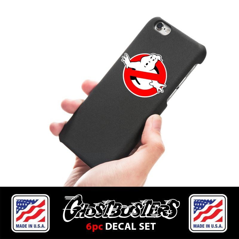 GHOSTBUSTERS Sticker Decal *6 Piece Set* Car, Bumper, Wall, Indoor Outdoor, 3M
