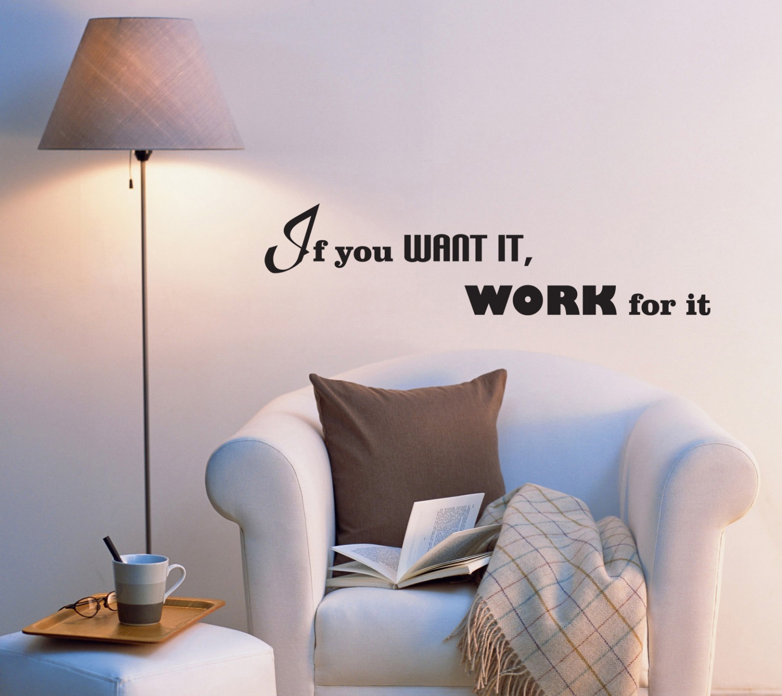 Wall Decal Help of Succeed Quote Inspiring Wise Words Vinyl Sticker (ed1361)