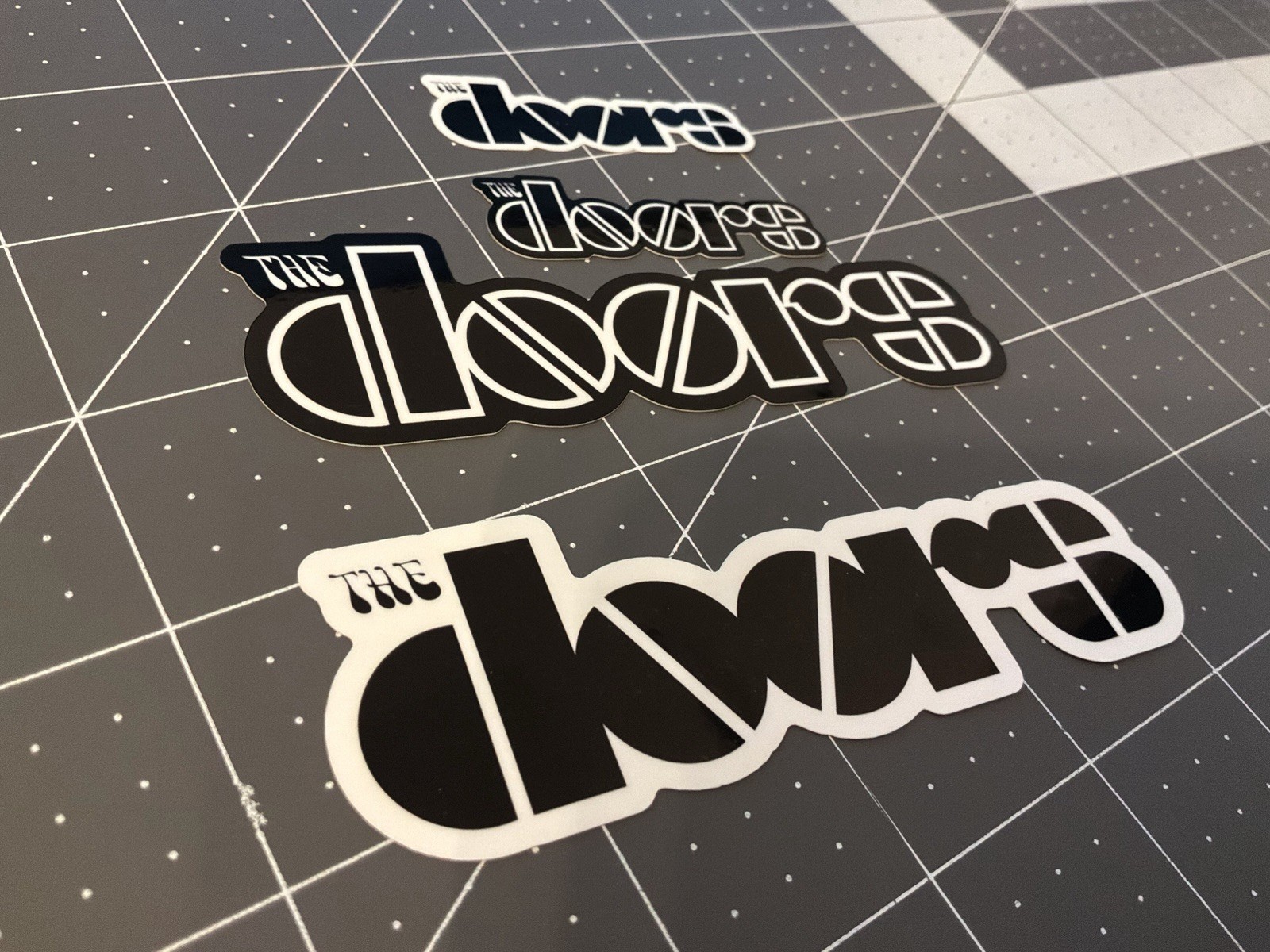 The Doors Stickers 4 Sticker Lot 1