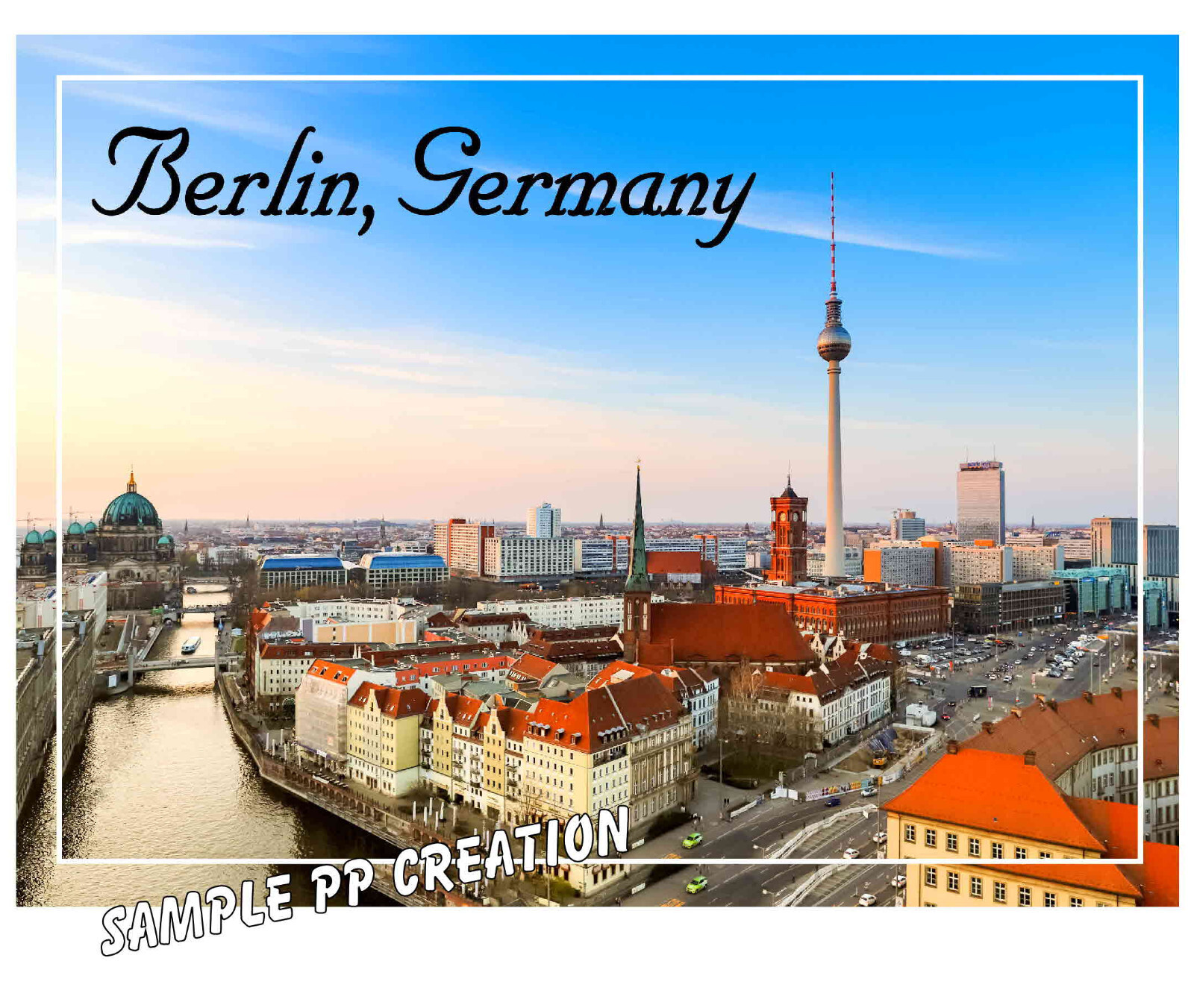 BERLIN GERMANY photo fridge MAGNET 4 X 3 inches TRAVEL