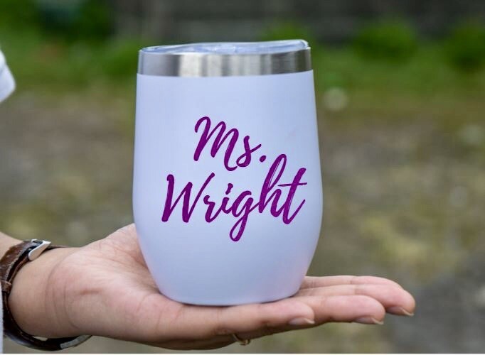 Personalized Name Decal Sticker For Yeti Tumbler Stanley Water Bottle Cup