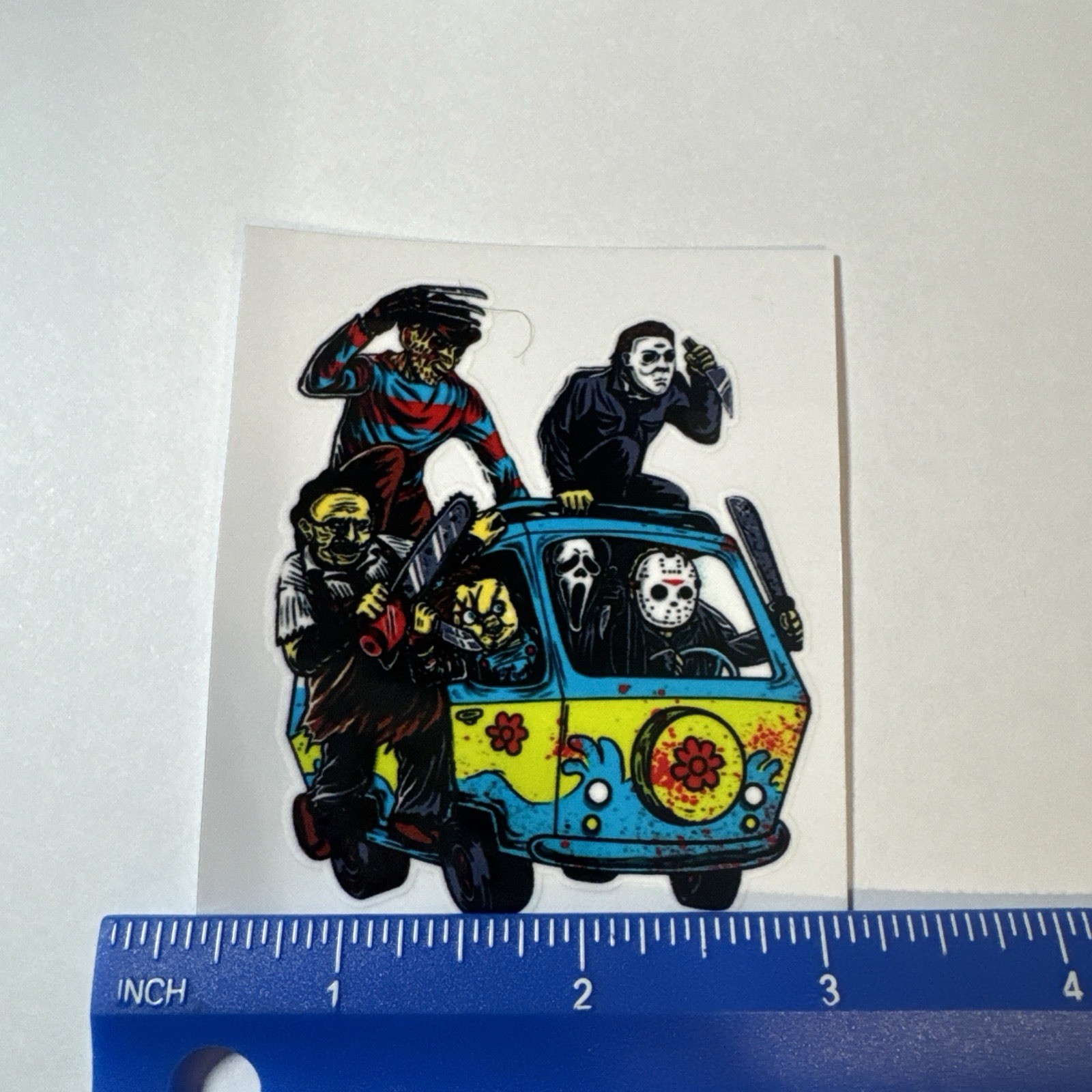 Scooby Horror Monsters Decal Sticker