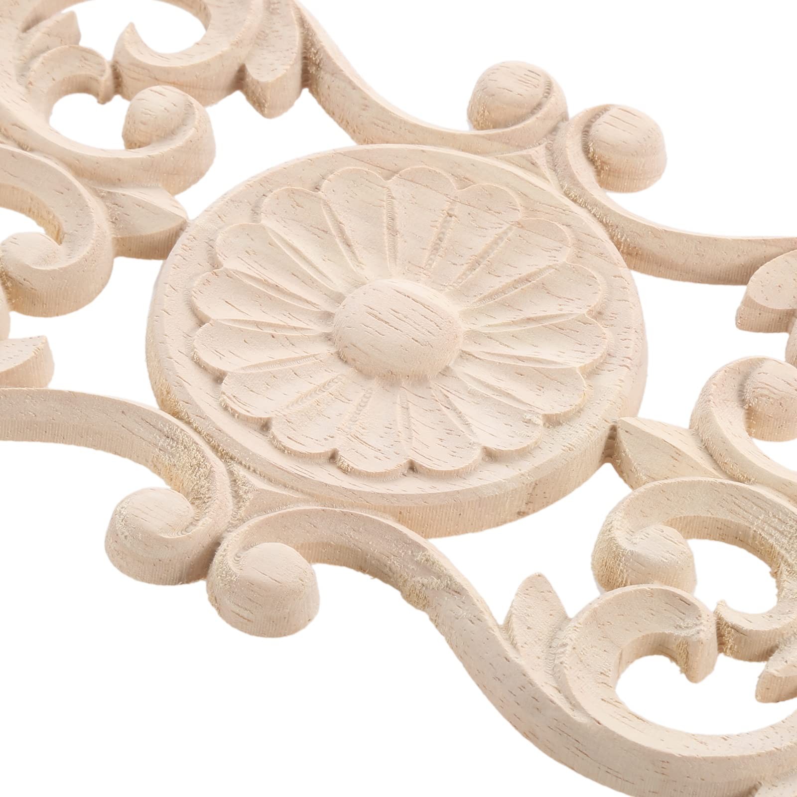 Wood Onlays Appliques, Long Wooden Carved Overlays Furniture Center Carvings …