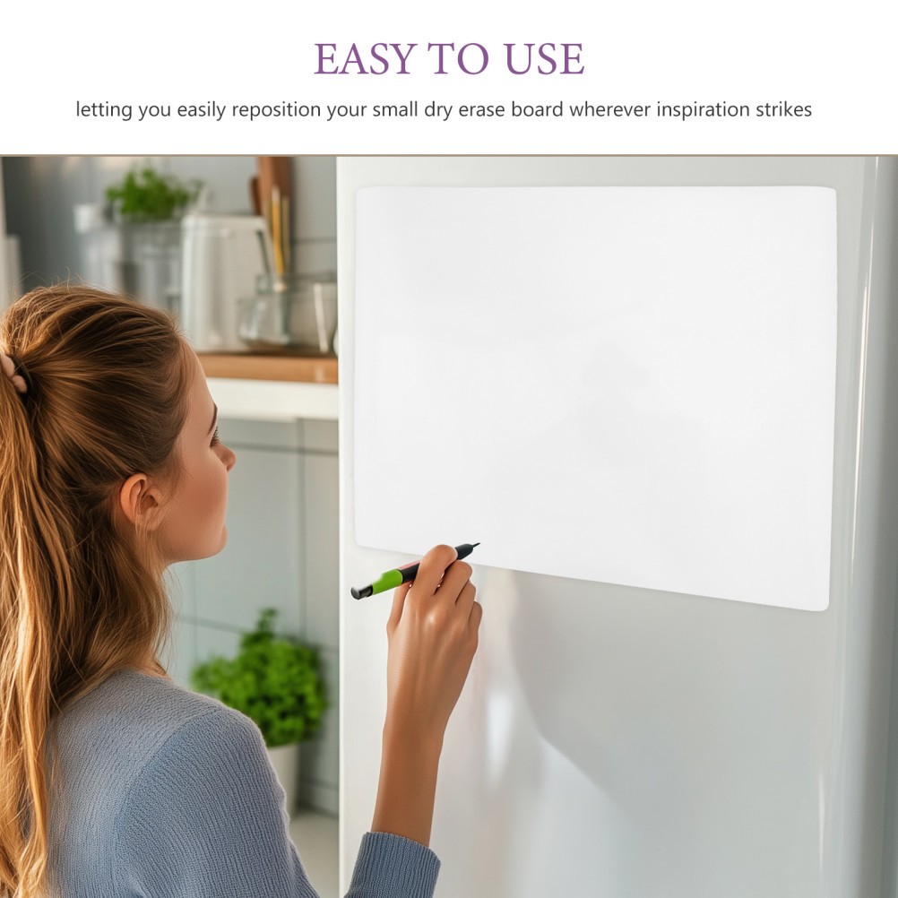 Dry Erase Whiteboard Stickers Peel and Small Removable Dorm Door Message