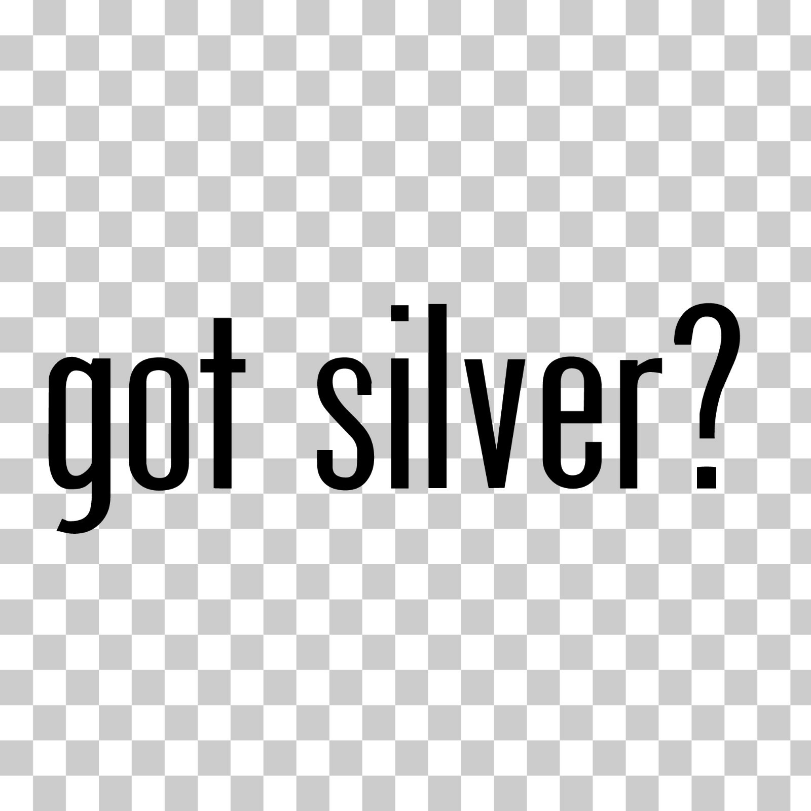 Got Silver? Custom Vinyl Sticker Decal Precious Metal Jewelry Mining Ring