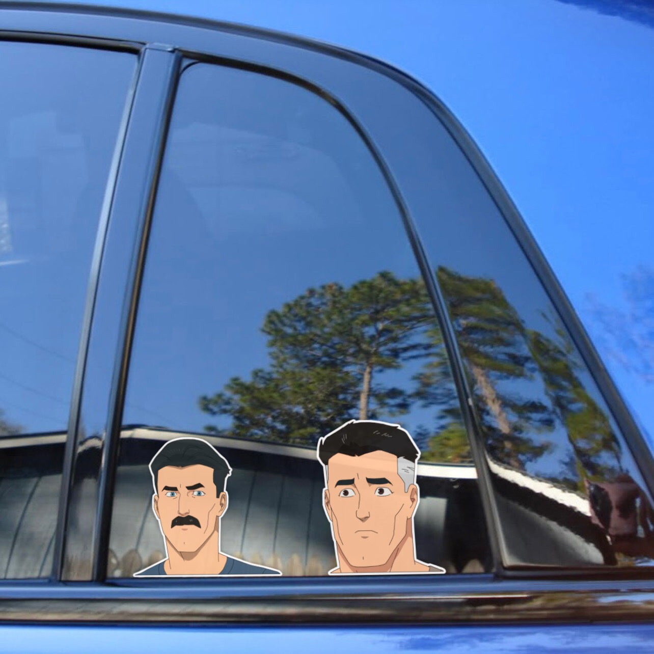Omni Man Invincible "Pretty Sure" vinyl decal sticker