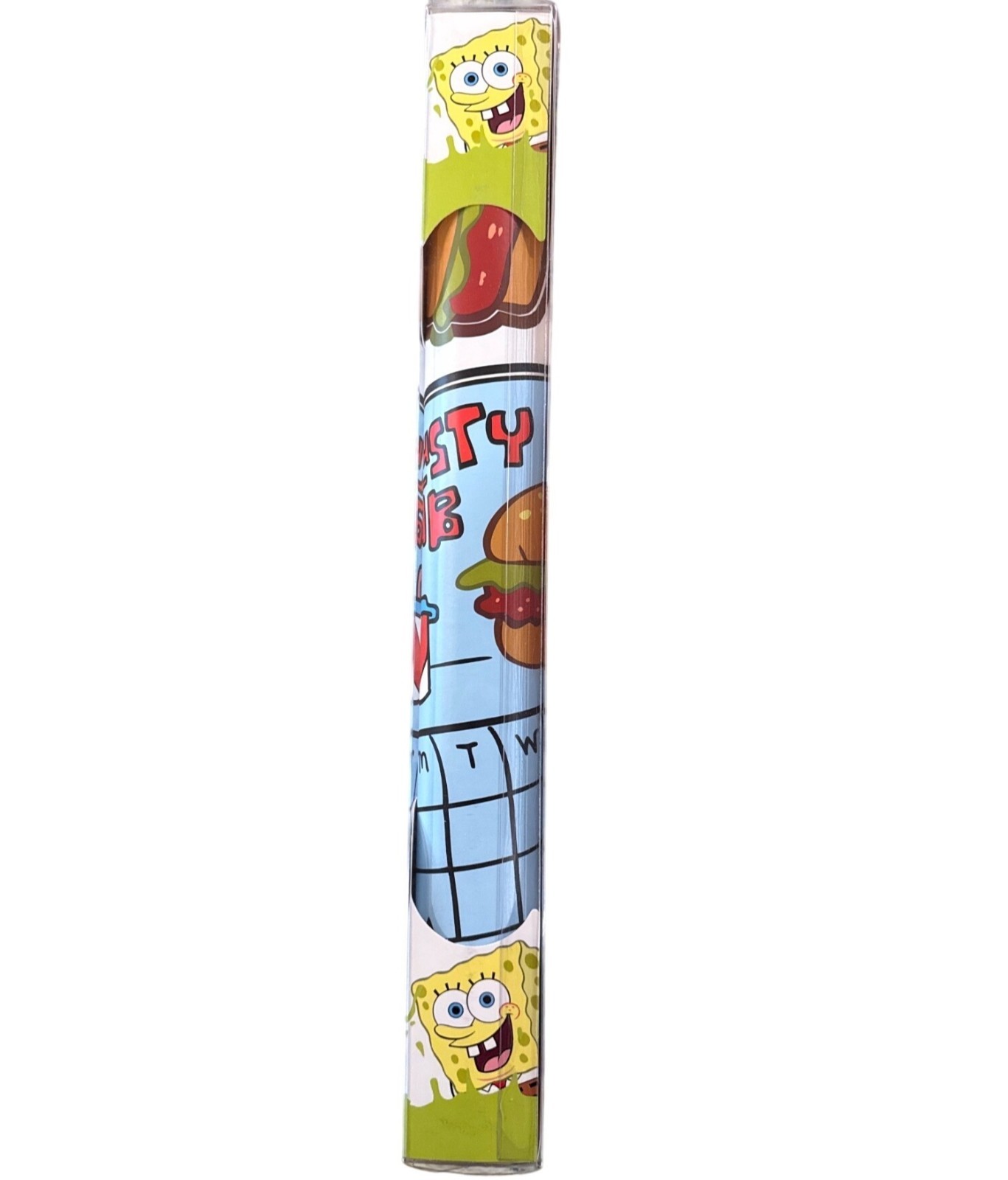 Vintage 2006 SpongeBob SquarePants Jumbo Wall Decals Reusable 40" x 17" Sheet