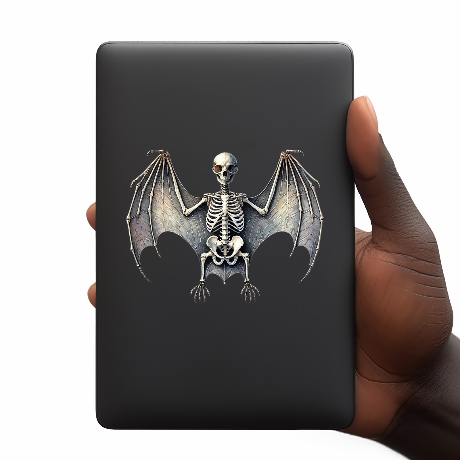 Bat Skeleton UV DTF Transparent Sticker / Decal
