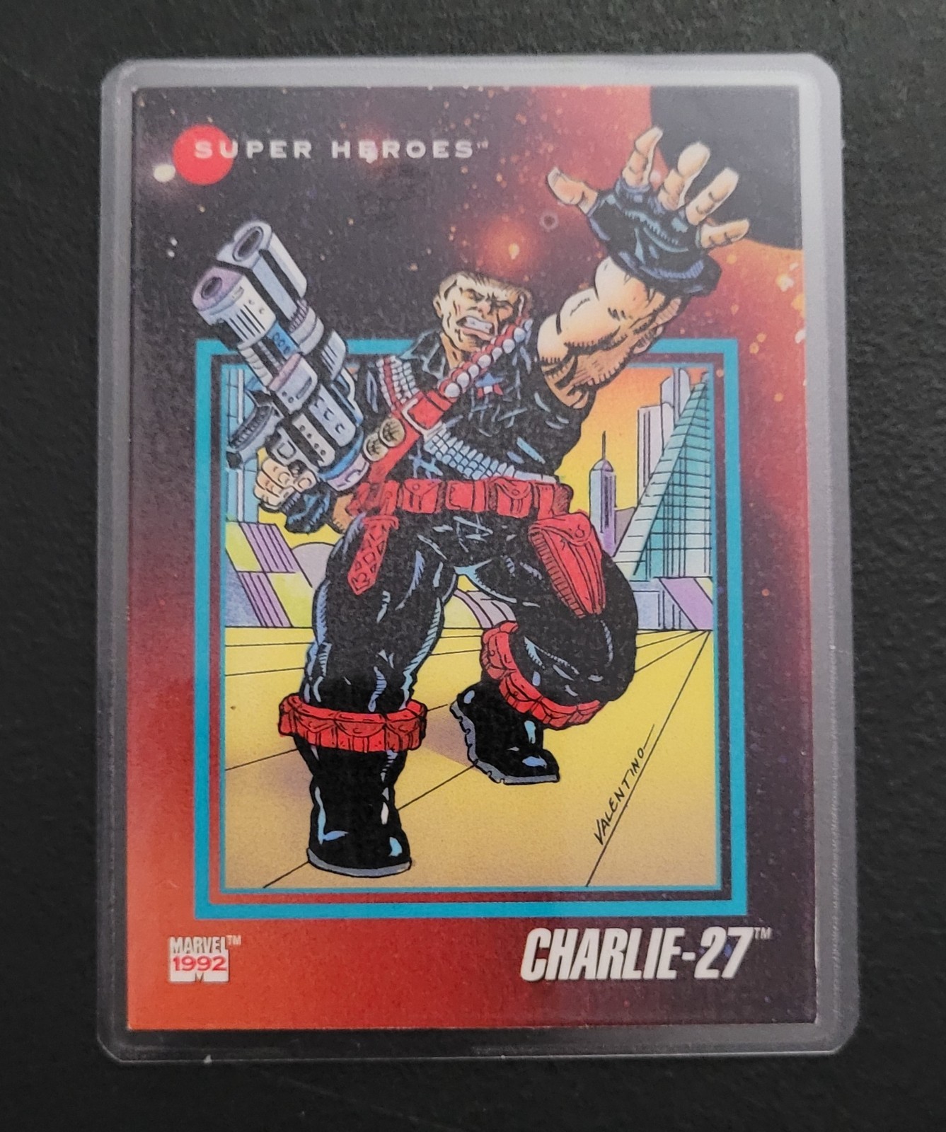 1990's Impel Marvel Universe Super Heroes Fridge/Locker/Cabinet Laminated Magnet