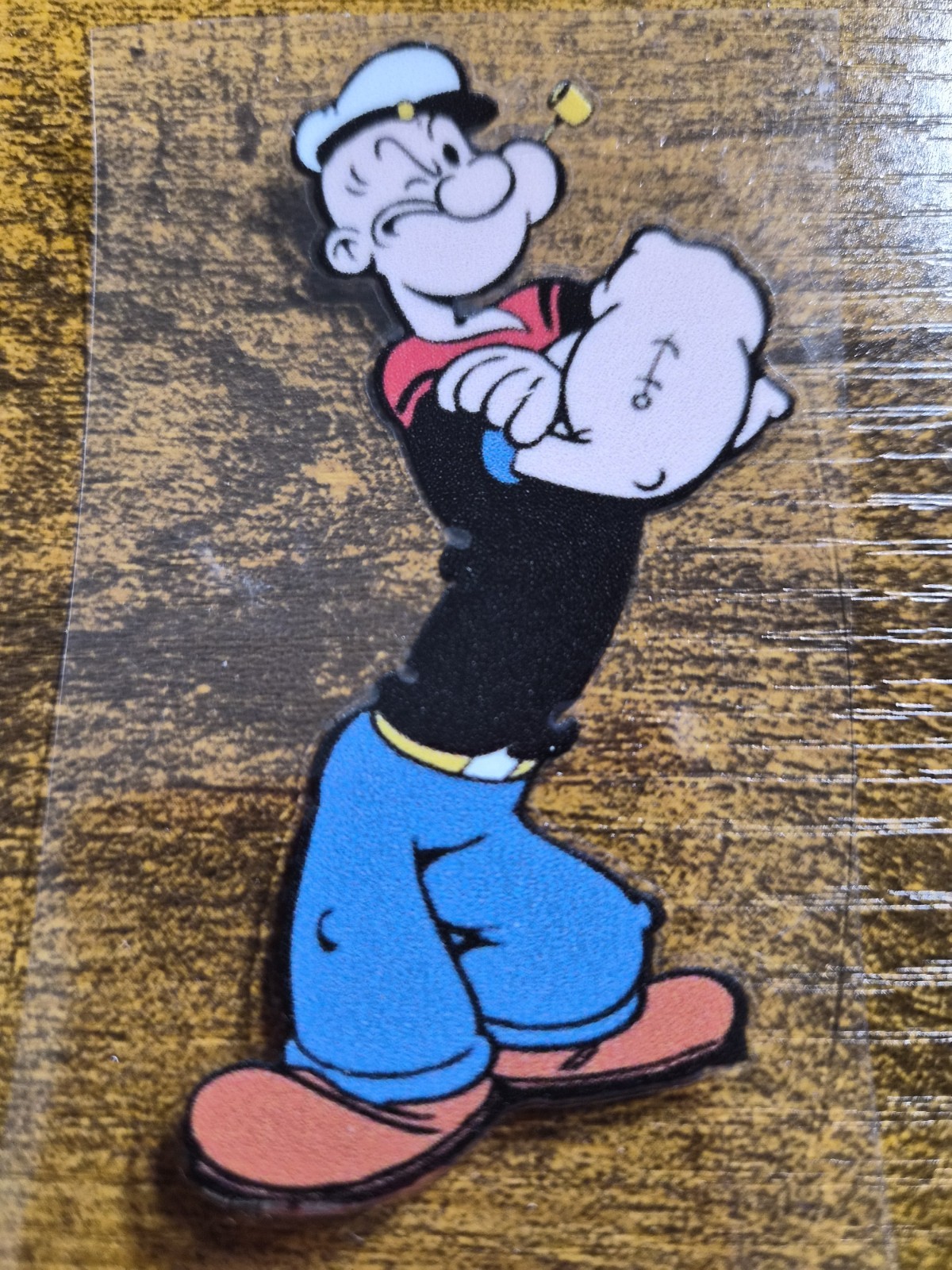 POPEYE Kids Cartoon RETRO UV DTF Decal Sticker Waterproof USA NOT VINYL