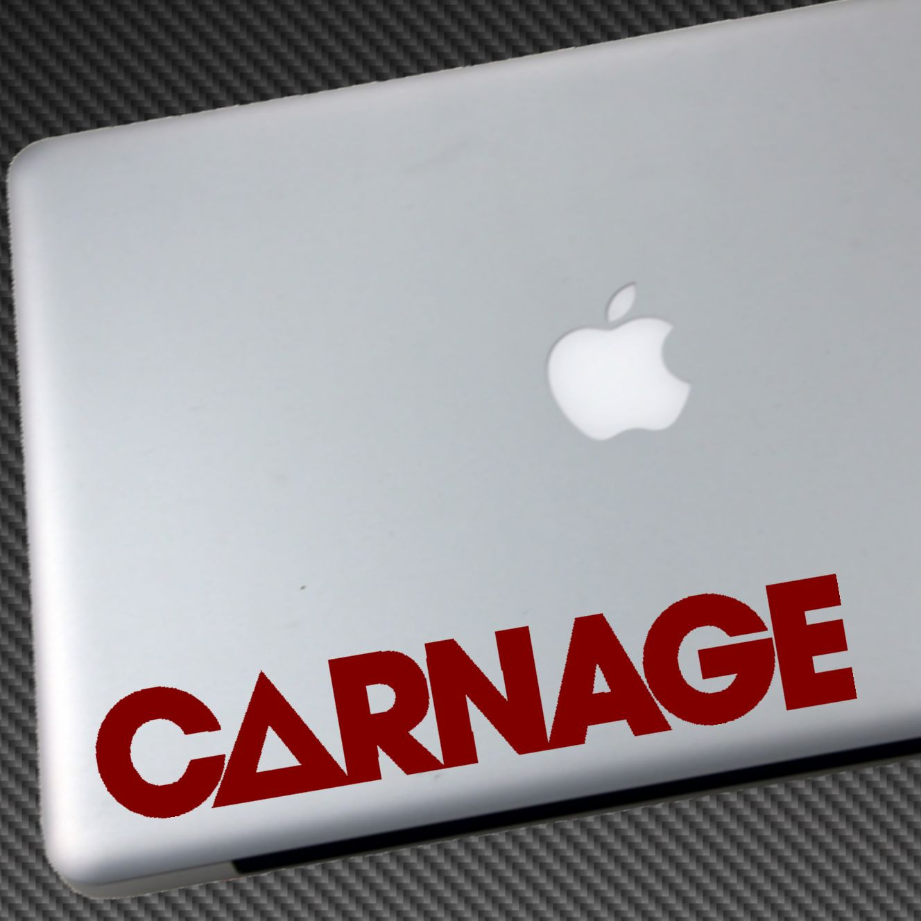 DJ Carnage VINYL STICKER CAR DECAL borgore flosstradamus edm shirt cd trap diplo
