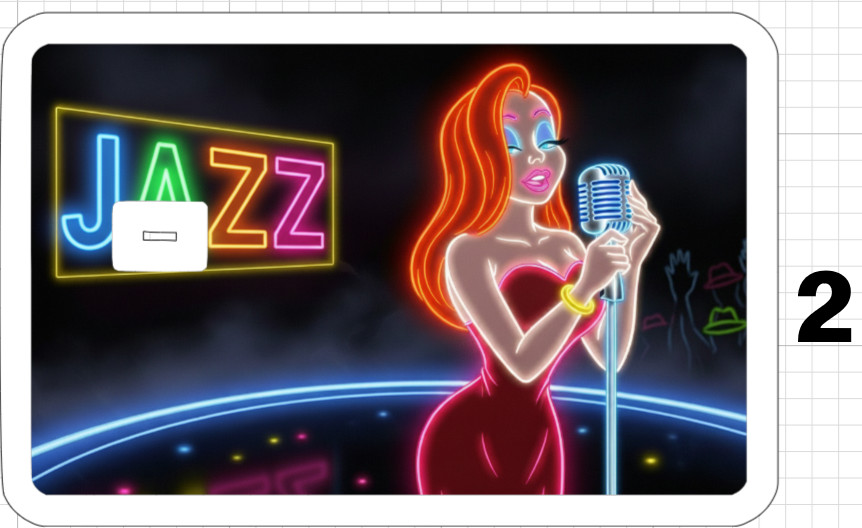 Jessica Rabbit Credit Debit ATM Card Skin Sticker Disney Roger Neon Art Retro