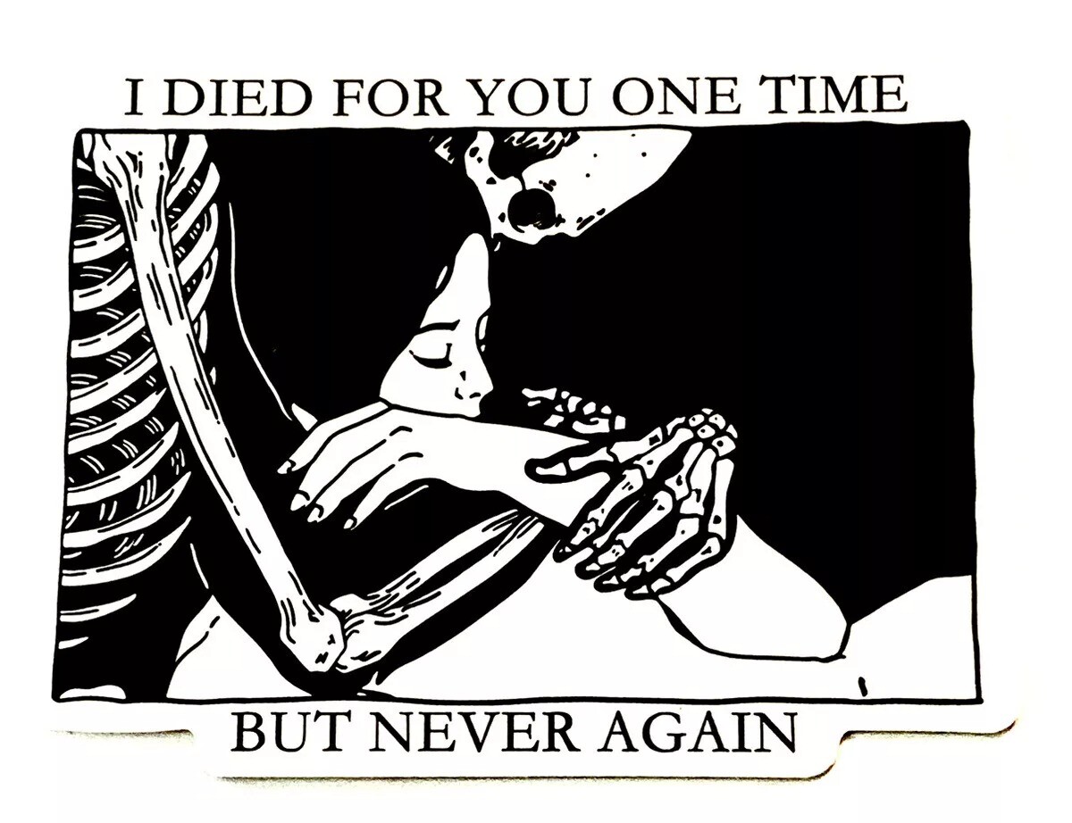 Goth Sticker Decal