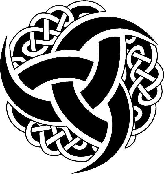 Celtic Mandala Design Sticker