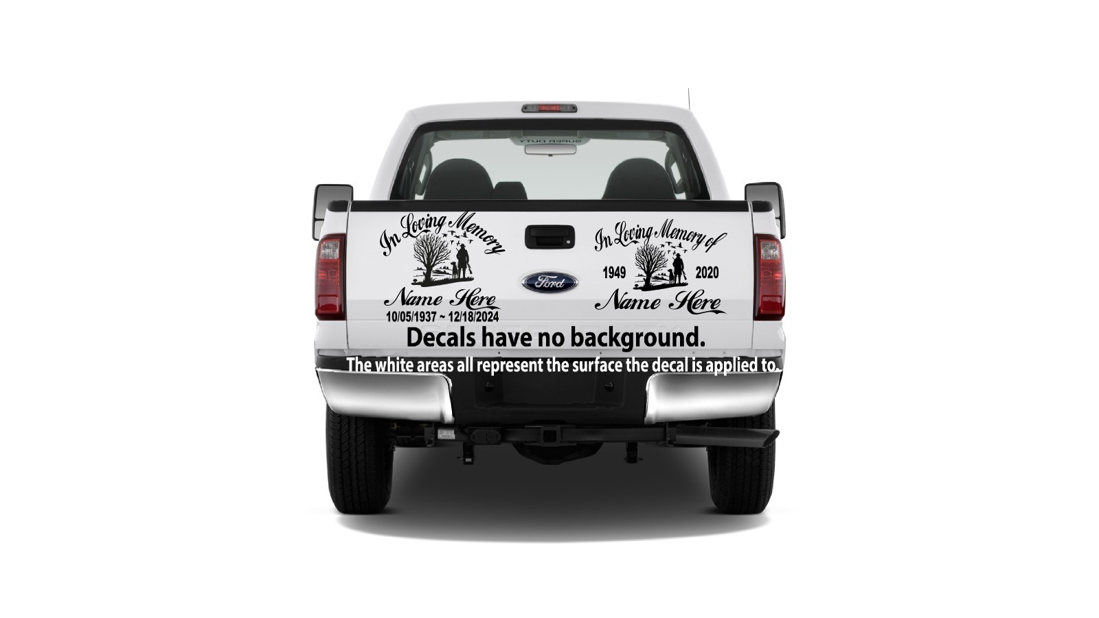 In Loving Memory of Decal – Duck Hunter Outdoors Retriever Memorial Sticker