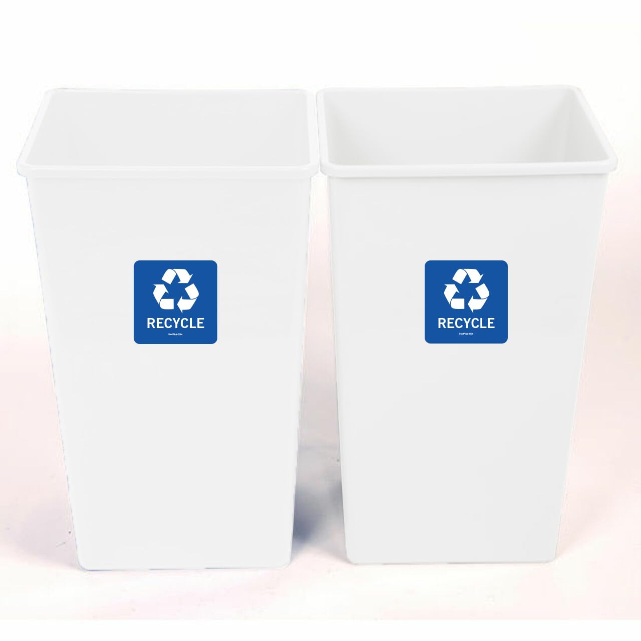 Recycle Stickers Recycle Bin Decals and Trash Can Stickers UV Protected Indoor a