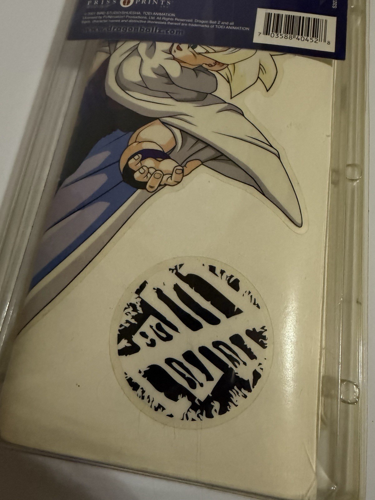 Priss Prints Jumbo Stick-Ups Dragon Ball Z Goku Reusable Vinyl Wall Decal 18×40