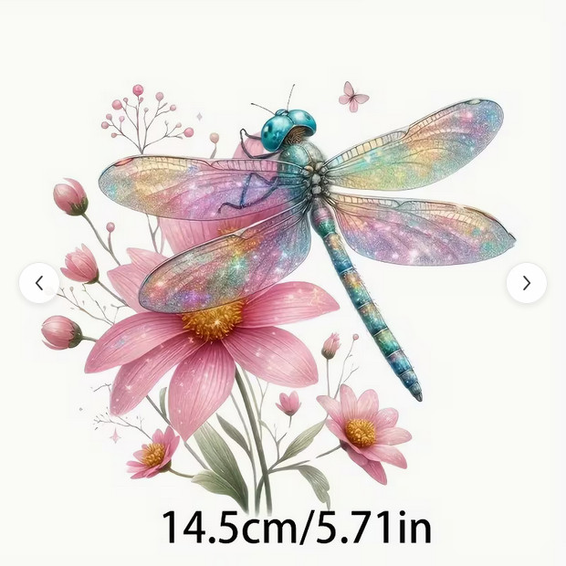 DECALS STICKERS VINYL ART PRETTY DRAGON FLY LAP TOP CAR TRUCK