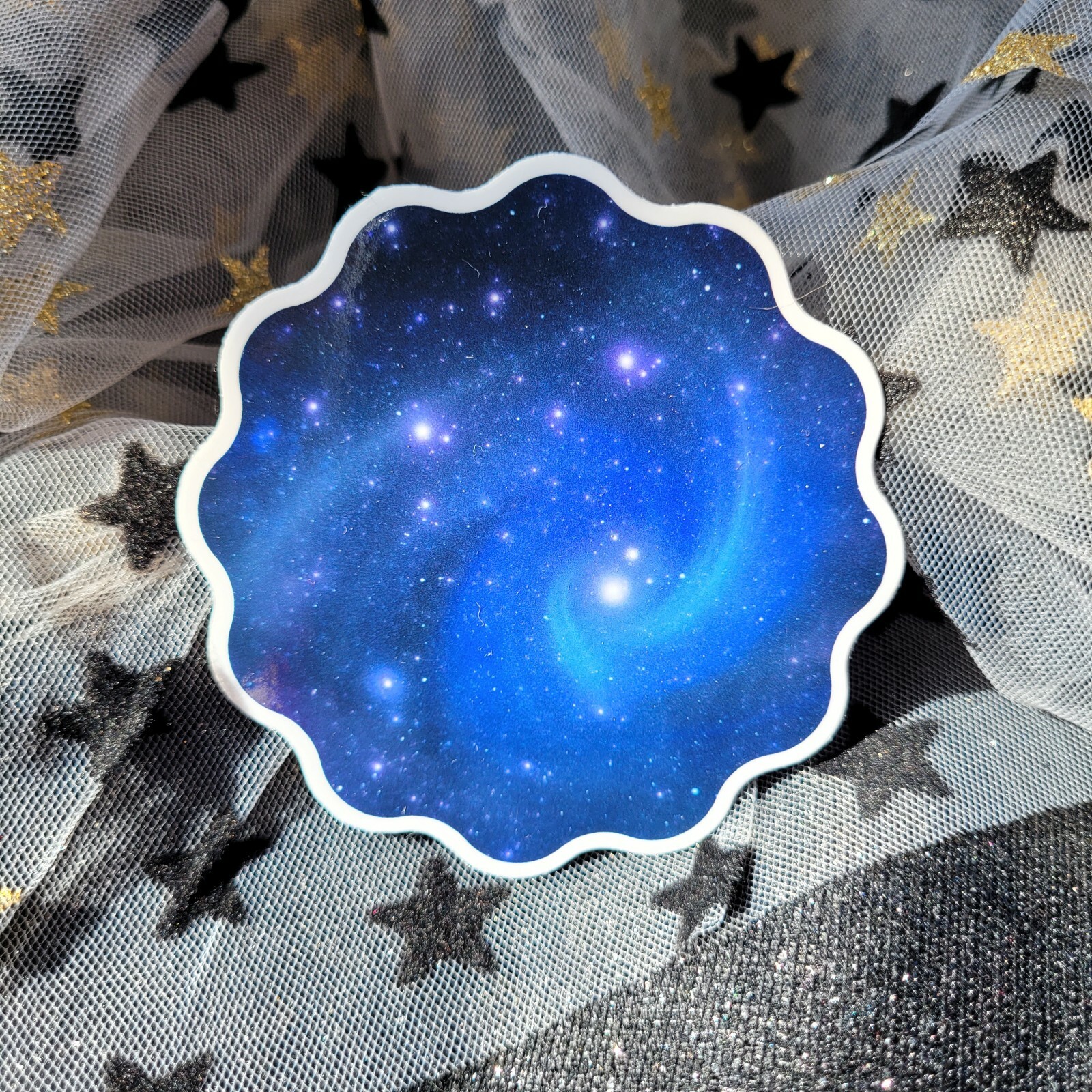Galaxy Starry Night Sticker Pack Six Stickers Stars Celestial Premium Vinyl