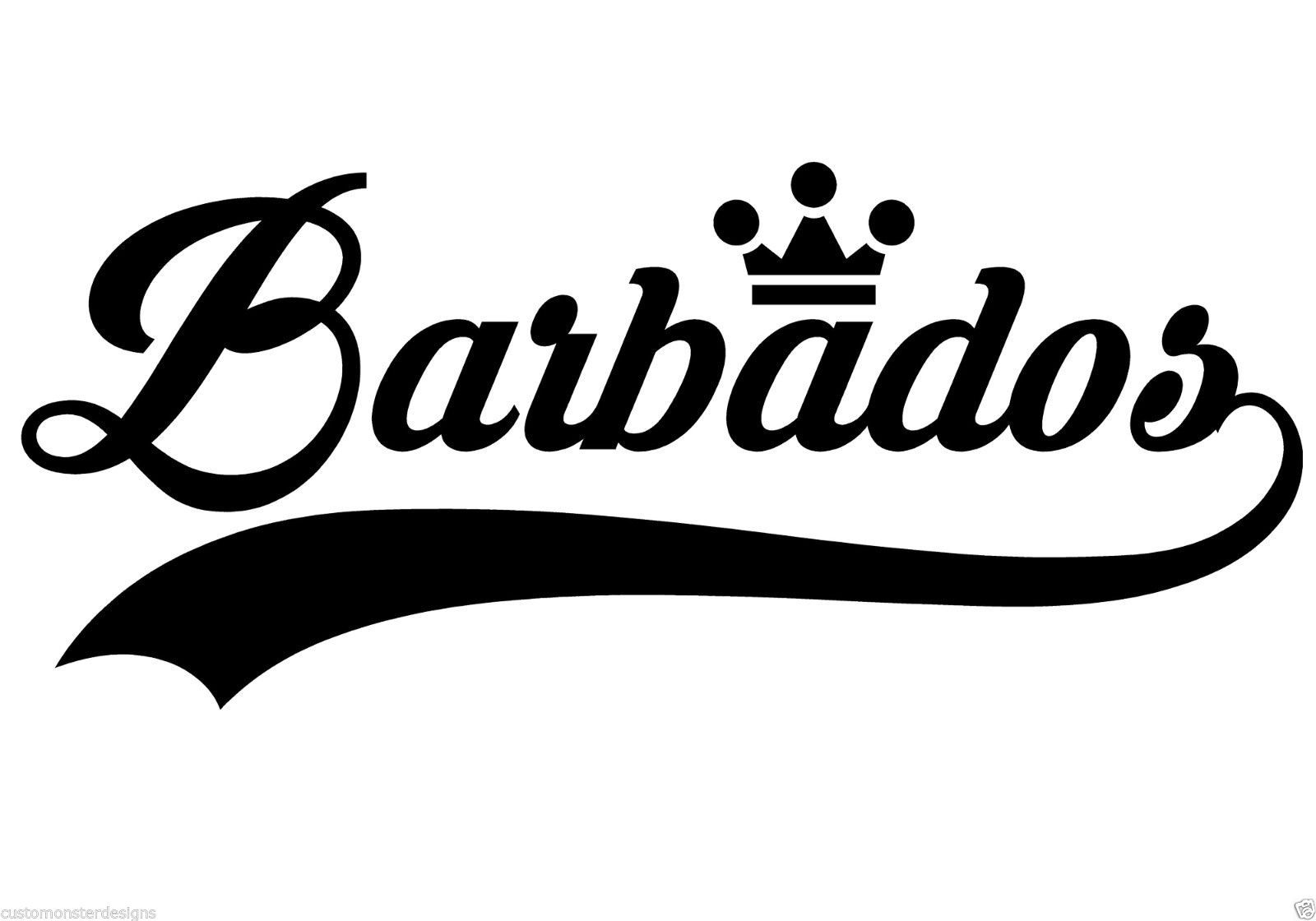 Barbados… Barbados Vinyl Wall Art Quote Decor Words Decals Sticker
