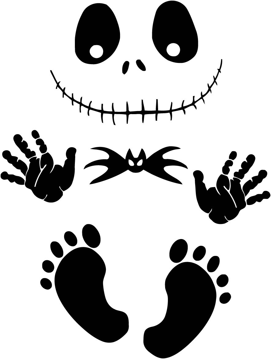 Jack Skellington Baby On Board Vinyl Decal Sticker – 6103