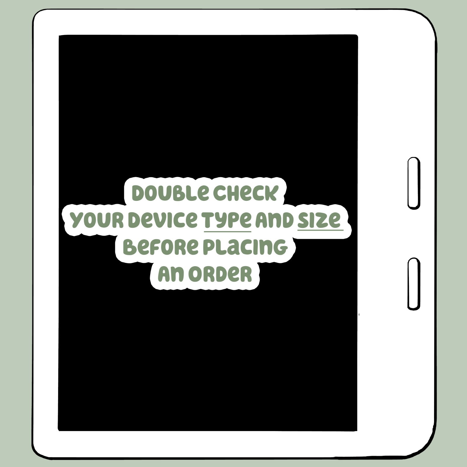 Solid Grey Kobo Skin Decals, Kobo Vinyl Cover, Kobo Decal, Kobo Accessory