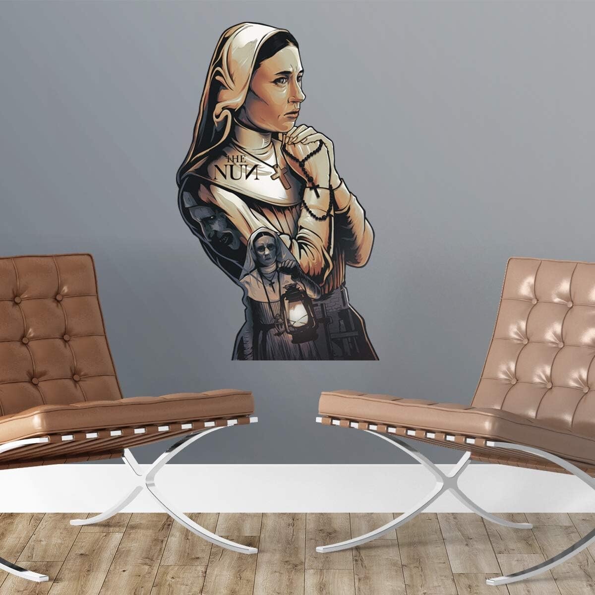 Trends International Full Color Wall Decal The Nun – Large 22" x 34" x 0.02"