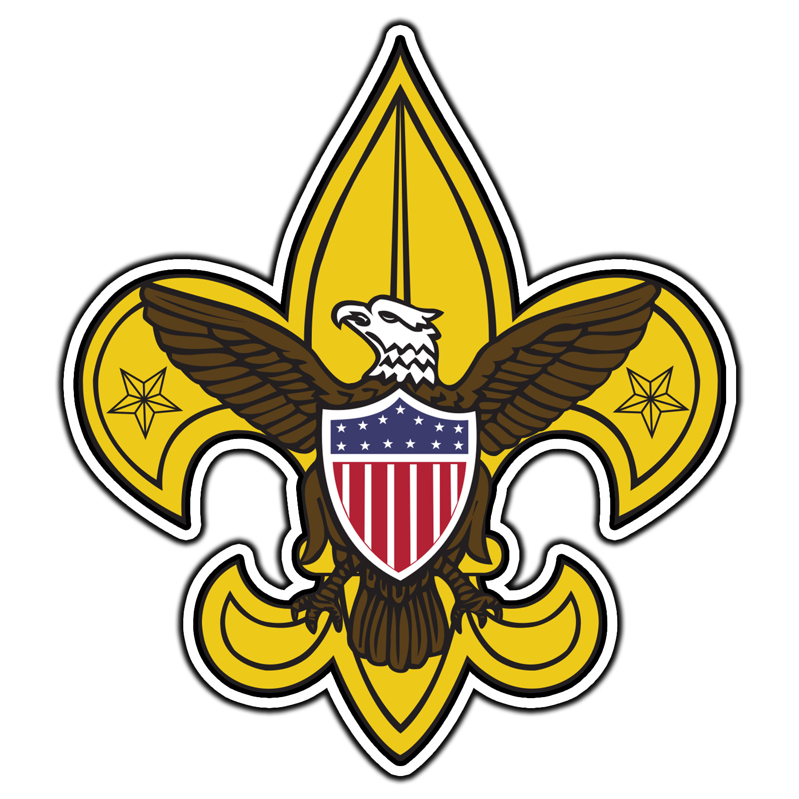 Boy Scouts Logo #1 Sticker Waterproof Vinyl Decal Die-Cut Laptop Car
