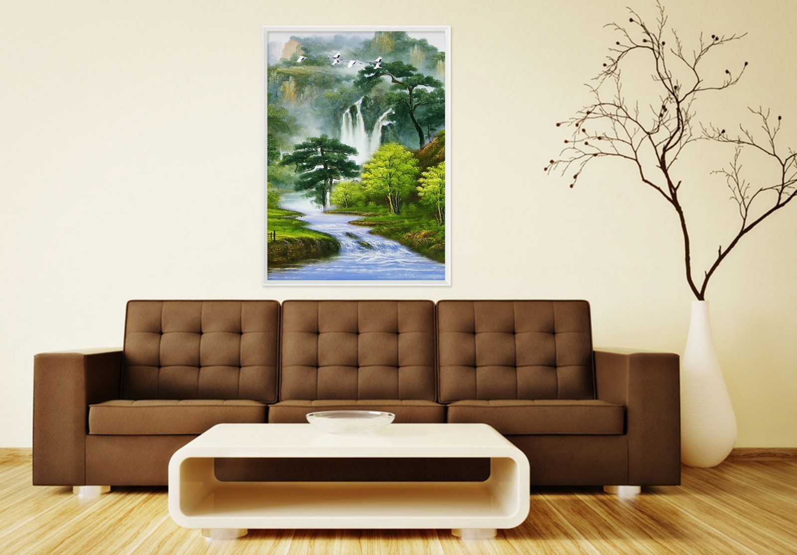 3D Grove River 677 Fake Framed Poster Home Decor Print Painting Unique Art