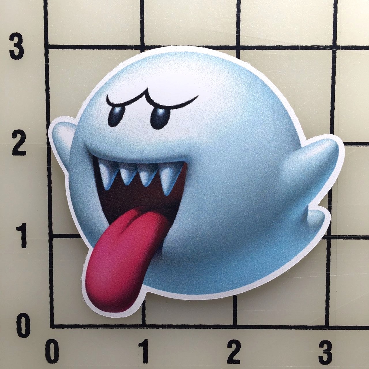 Mario Ghost 3" Wide Color Vinyl Decal Sticker – BOGO