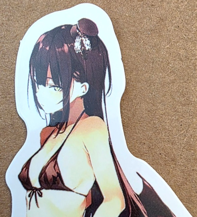 Demon Sticker Waifu Monster Girl Vampire Bats Halloween Anime Manga Pin Up Pinup