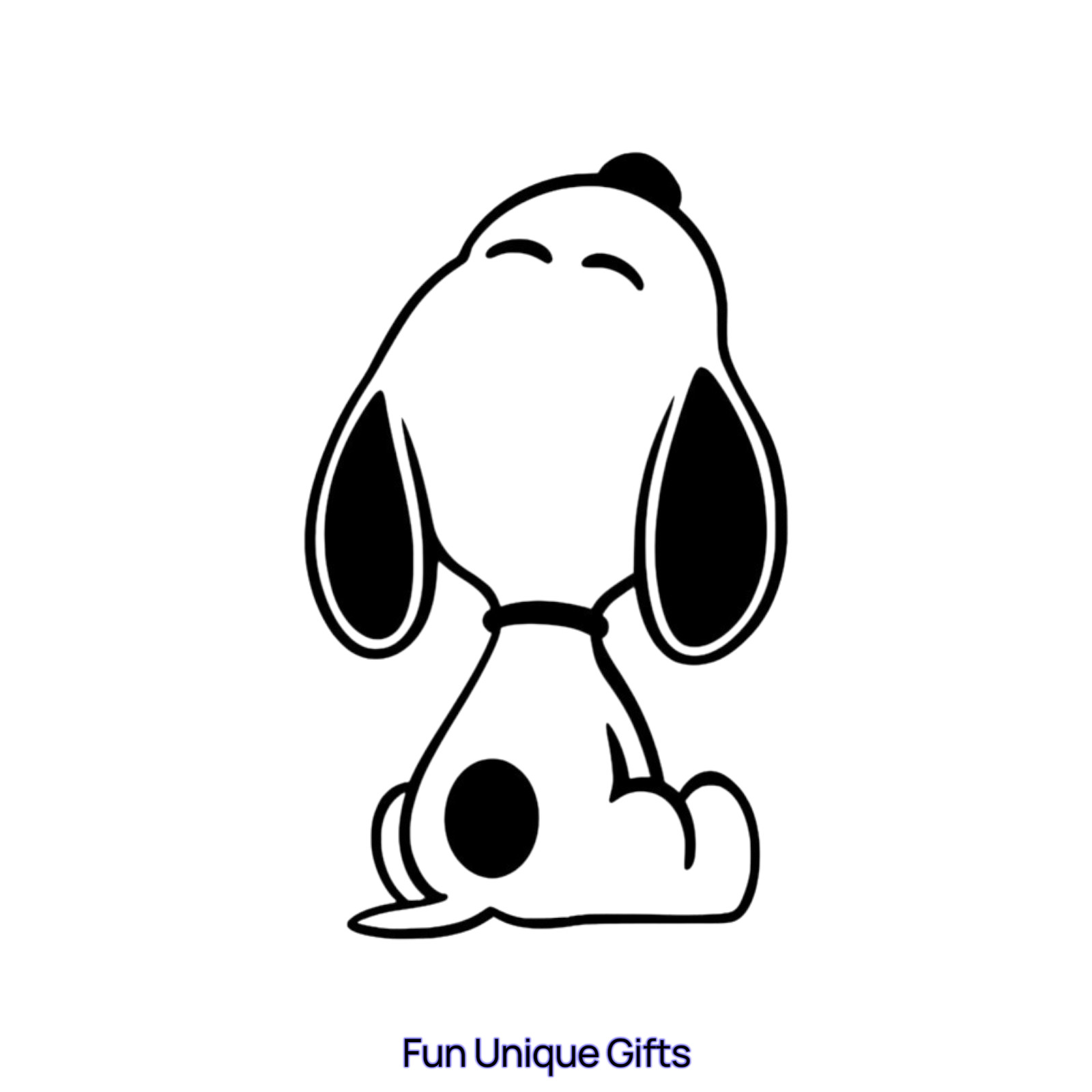SNOOPY Vinyl Decal Sticker -Multiple Colors & Sizes- SHIPS FREE!