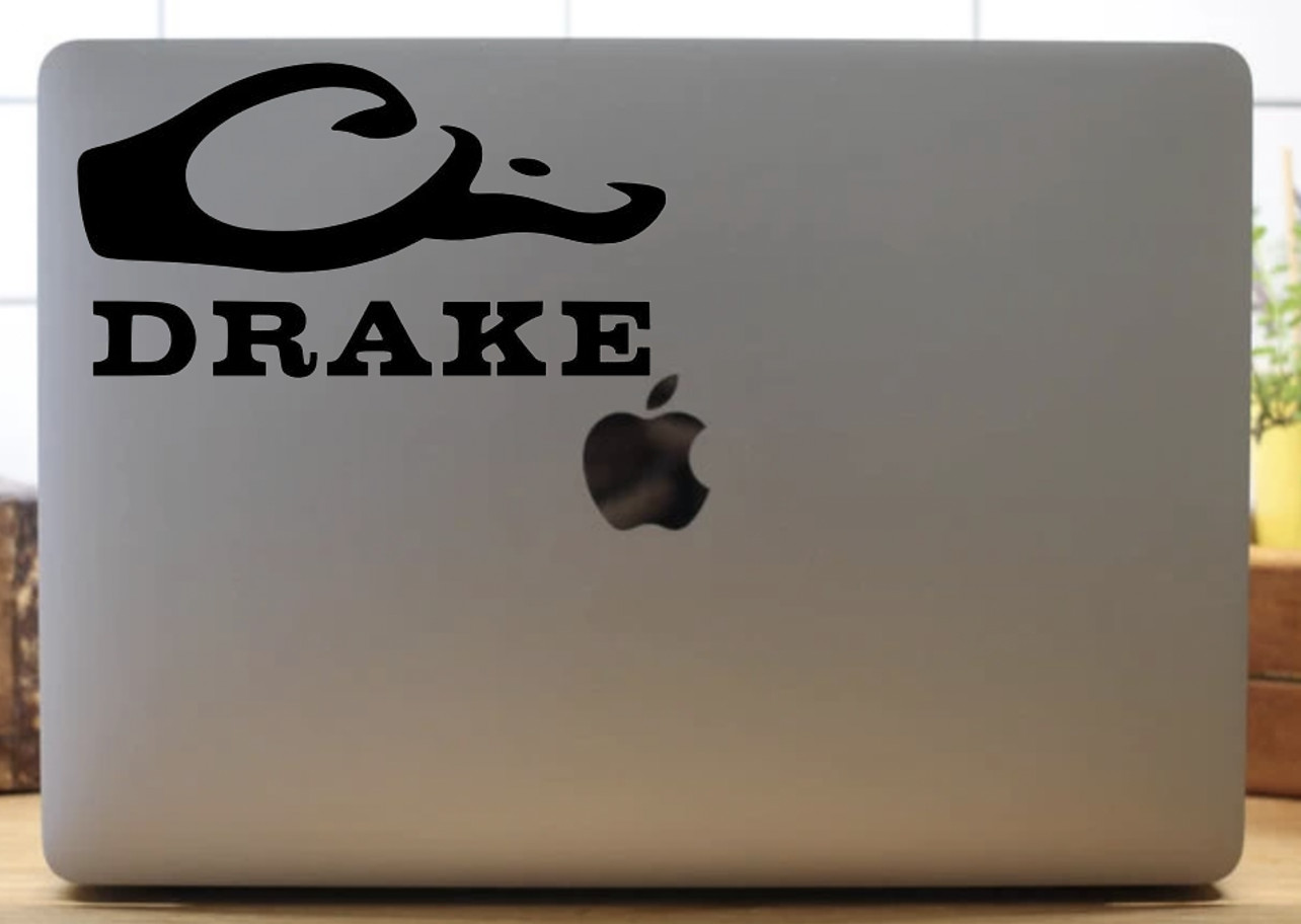 Drake Logo Decal- Hunting Sticker- Outdoor Decal- Vinyl Decal- Fashion Decal