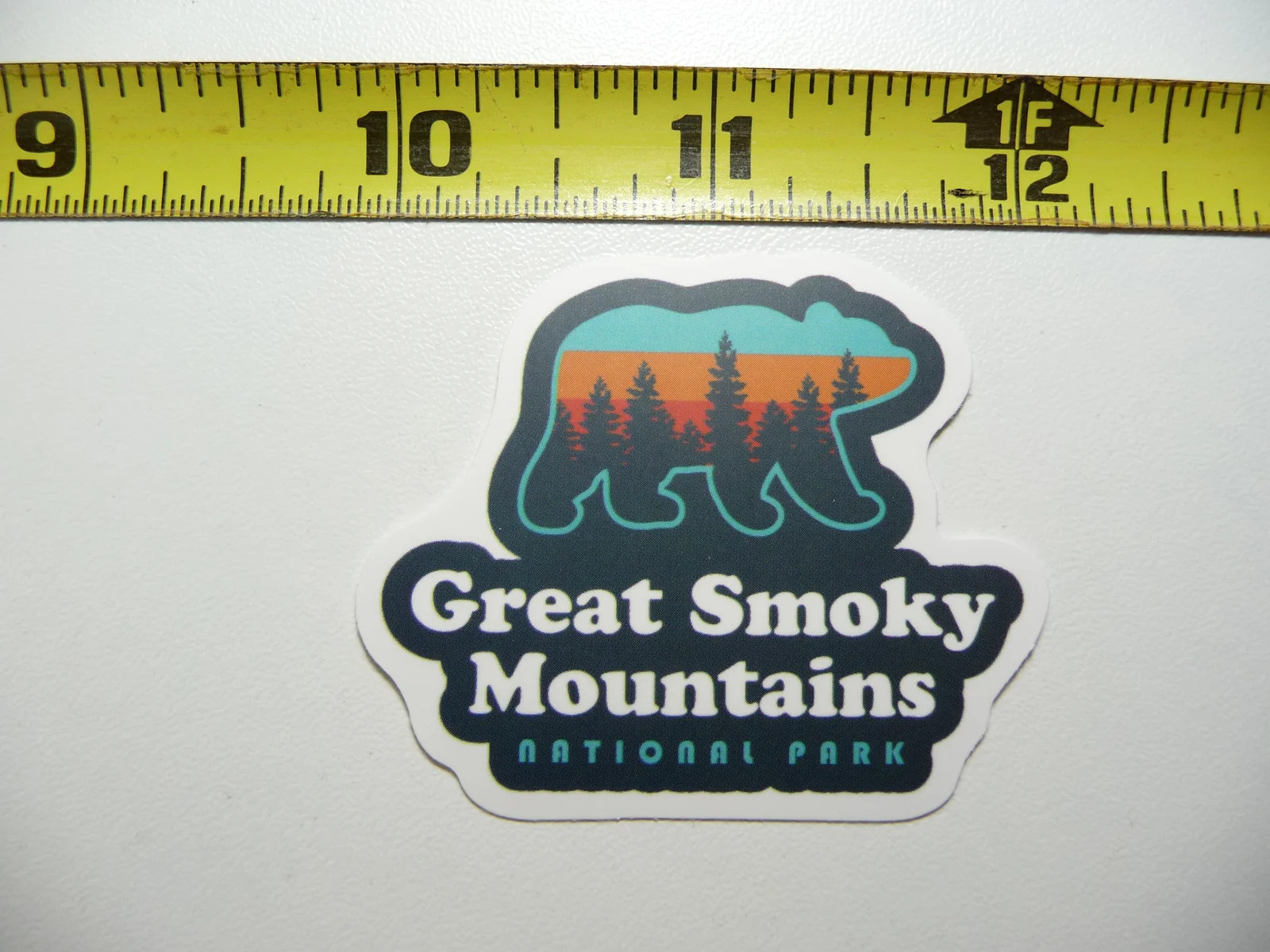 GREAT SMOKY MOUNTAINS NATIONAL PARK SMOKIES #4 SMALL STICKER DECAL HIKING