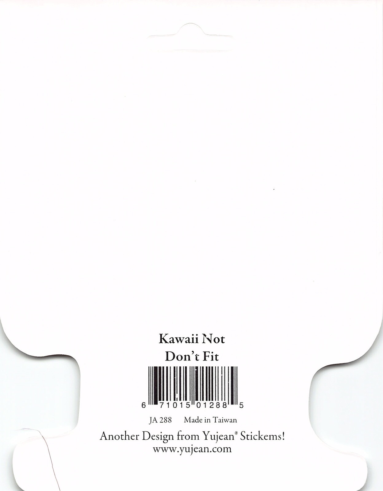 Puzzle Piece I Just Don’t Fit In Kawaii Not Die-Cut Decal Sticker New Cute Humor