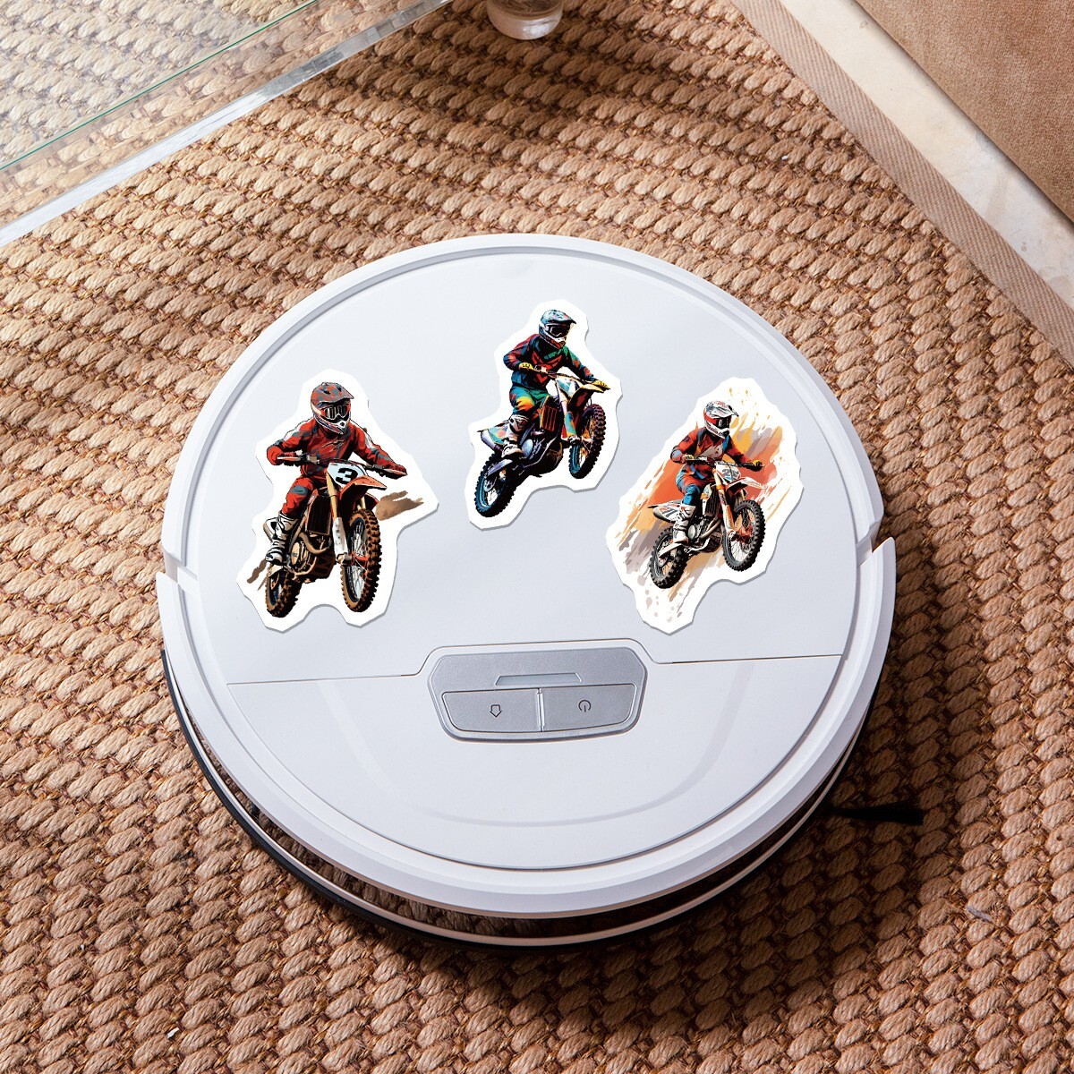 50 Pcs Stickers Off-road Motorcycle Dirt Bike Luggage Skateboard Phone Laptop
