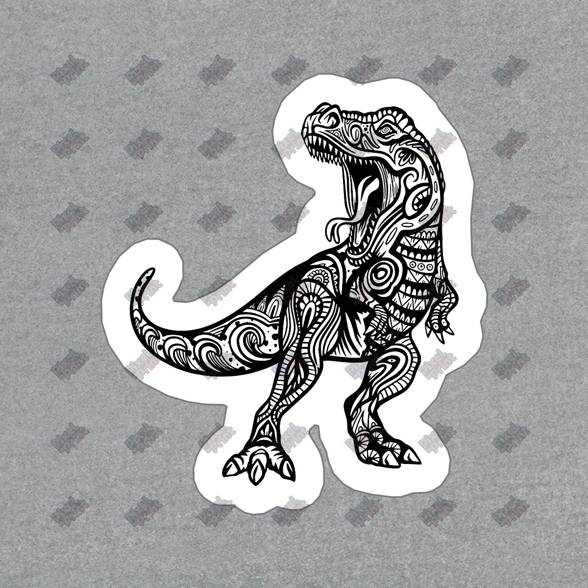 Unique T Rex Vinyl Sticker Dinosaur Decal for Kids & Adults Perfect #176459