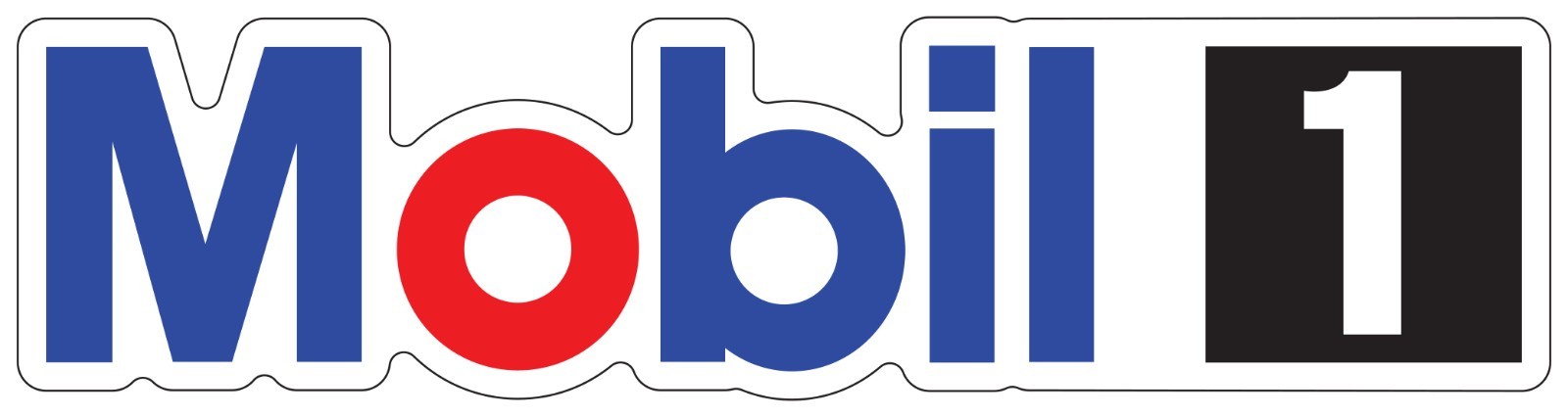 Mobil1 Oil Racing Indoor Wall Vinyl Decal Sticker 5"-52" Mobil 1 mobilgas gas