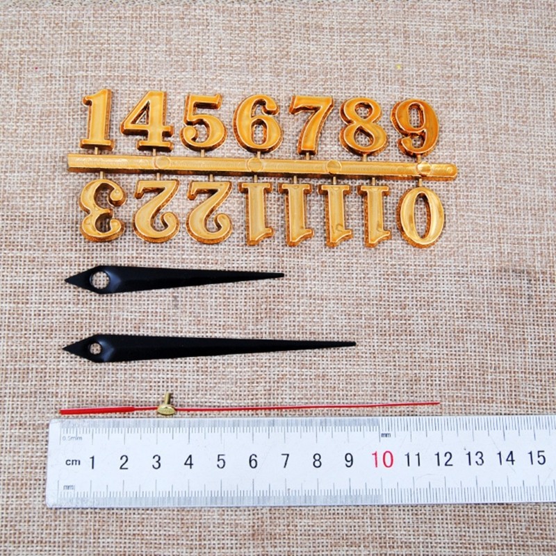 DIY Clock Numbers Arabic Roman Numerals DIY Digital Clock Numbers Replacement