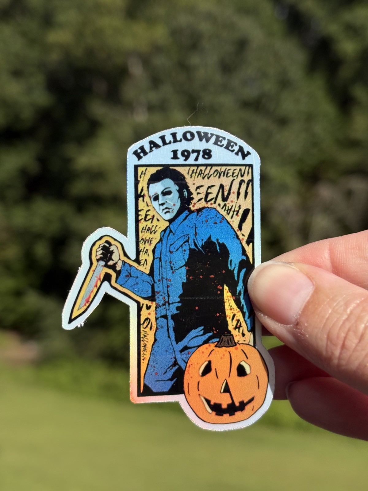 Monster classics Frankenstein it’s alive Waterproof Holographic Sticker